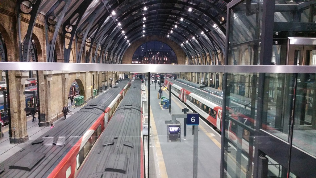 Harry Potter och de vises sten. Kings Cross station