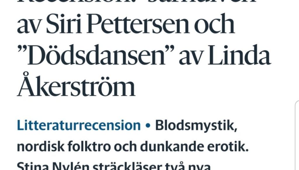 Recension i Göteborgs-Posten