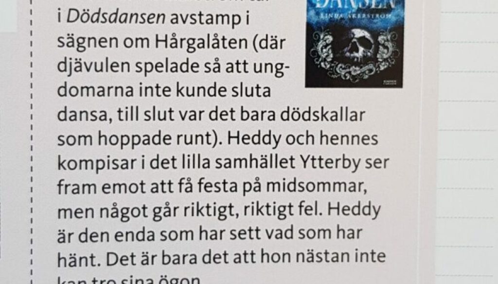 Tidningen Vi Läser om Dödsdansen